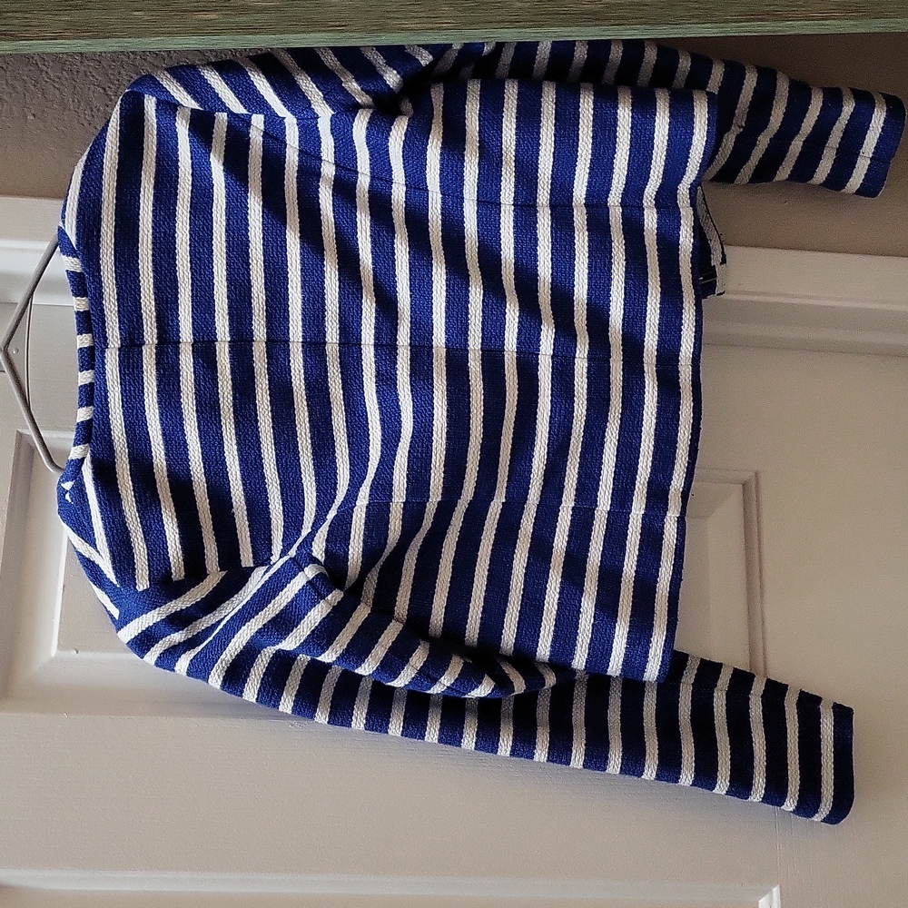 Gap blue and white stripe blazer - Picture 8 of 8